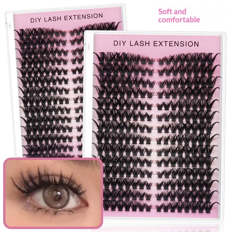 Eyelash Extension Or Extensions - ขนตาปลอม Hoyytu 14 แถว แบบ DIY