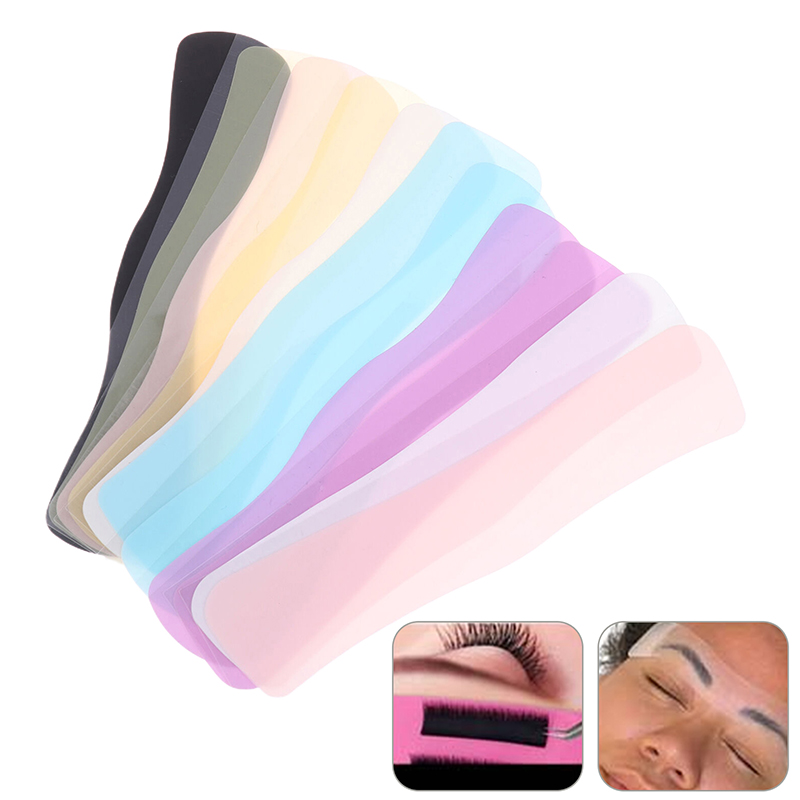 Eyelash Extension Review - แผ่นรองหน้าผากซิลิโคนสำหรับต่อขนตา 1 ชิ้น - ถาดวางขนตาสำหรับต่อขนตา อุปกรณ์เสริมเครื่องมือเสริมความงาม