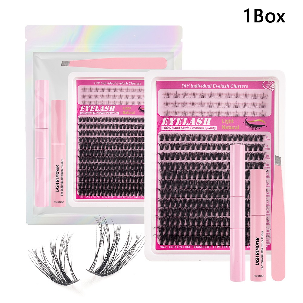 Eyelash Extension Wispy Look - ขนตาปลอมแบบธรรมชาติ ความยาว 8-18 มม. สไตล์ Wispy