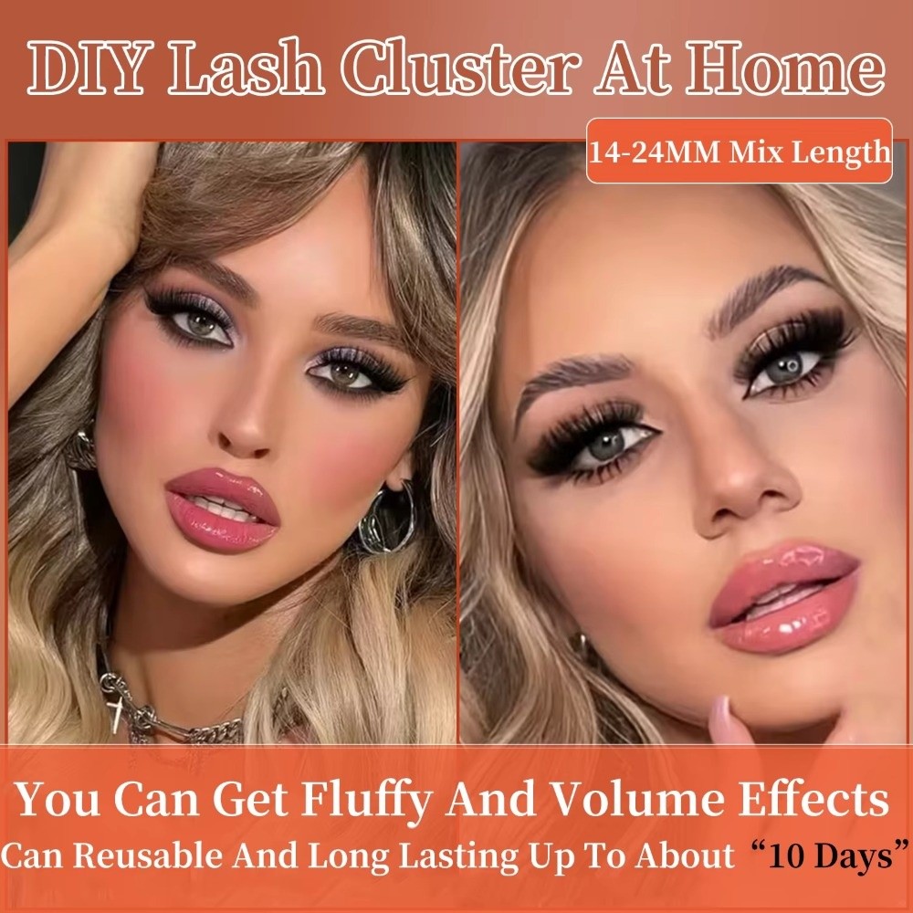 Eyelash Extension Or Extensions - ขนตาปลอมแบบ D Curl ติดทนนาน หนาเป็นพิเศษ ขนาด