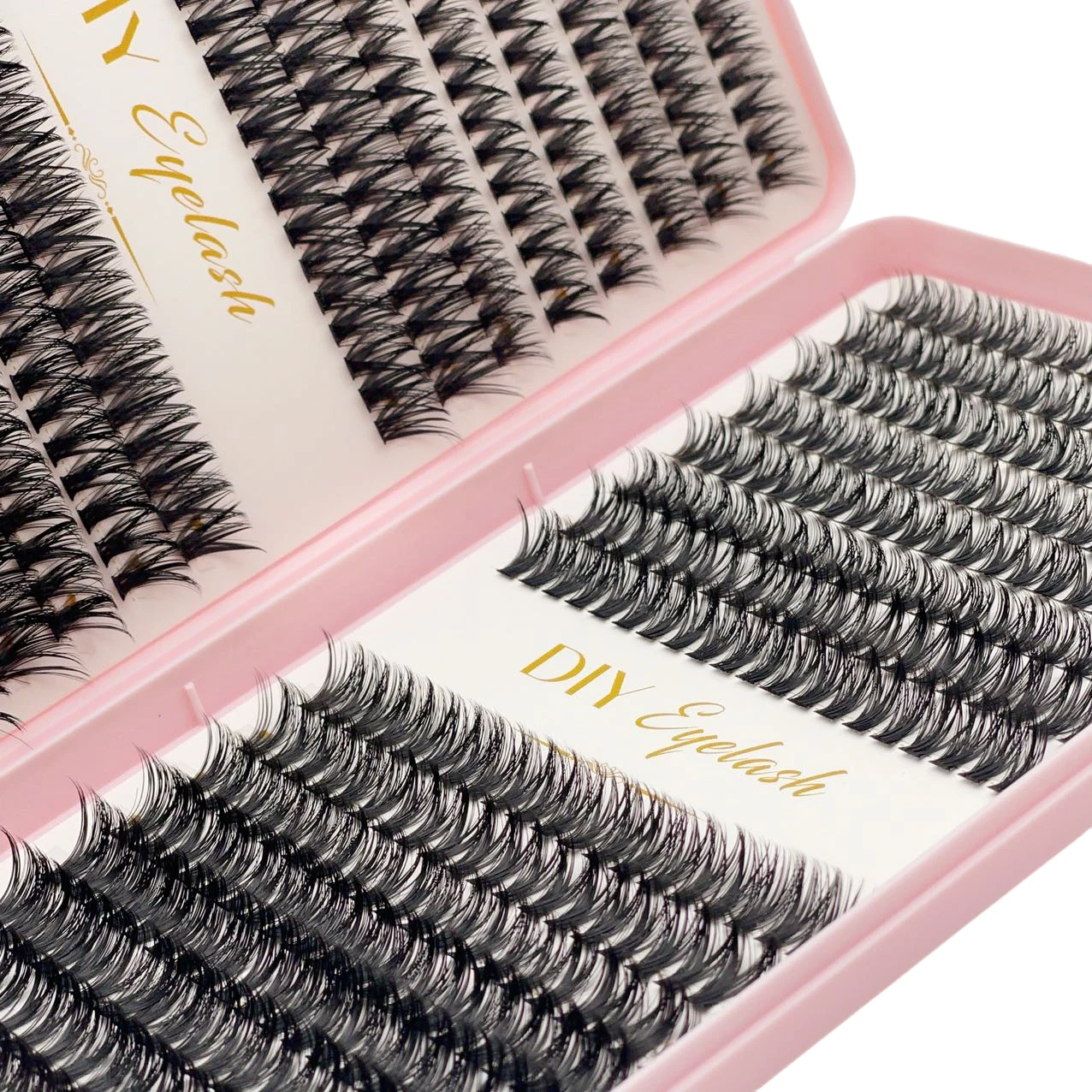 640pcs DIY Personal Lashes 40P - Eyelash Extension Wispy Look บทวิจารณ์และราคา