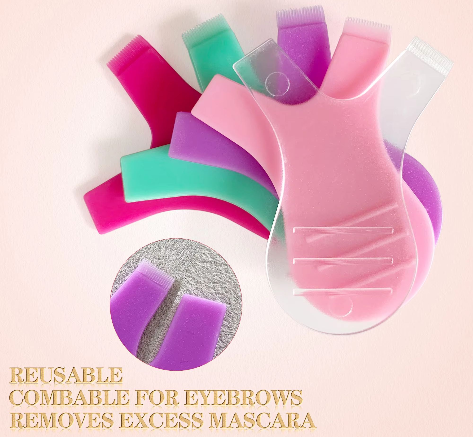 แปรงปัดขนตาแบบใช้ซ้ำได้ 50 ชิ้ - Eyelash Extension Cleaning บทวิจารณ์และราคา