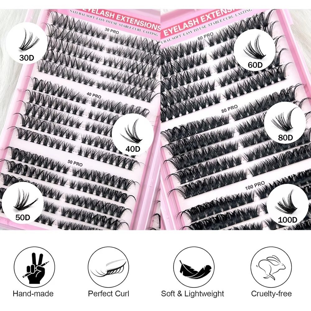 ขนตาปลอมแบบธรรมชาติ ความยาว 8- - Lash Fan Volume บทวิจารณ์และราคา