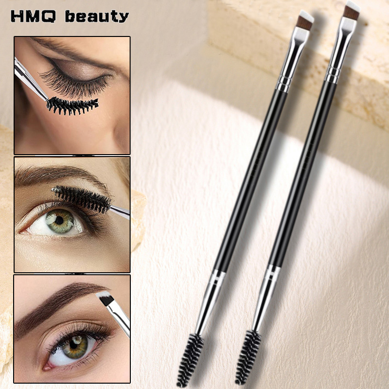 แปรงแต่งหน้าแบบสองหัว 10/5 ชิ้ - Eyelash Extension Double Lash บทวิจารณ์และราคา