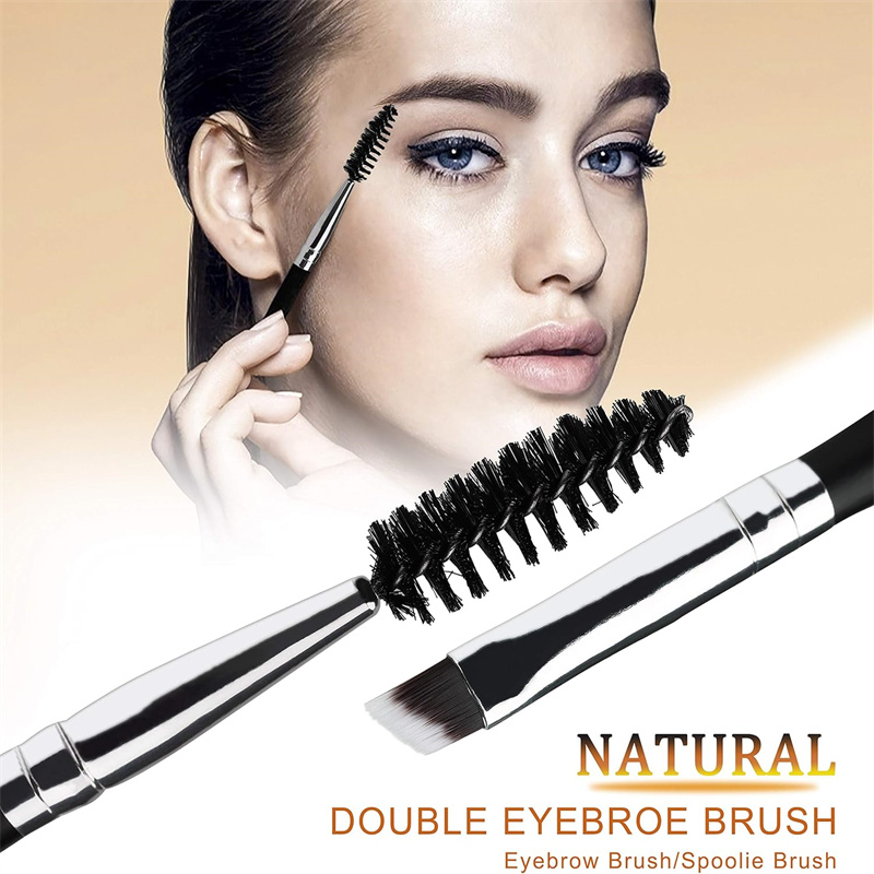 แปรงแต่งหน้าแบบสองหัว 10/5 ชิ้ - Eyelash Extension Double Lash บทวิจารณ์และราคา