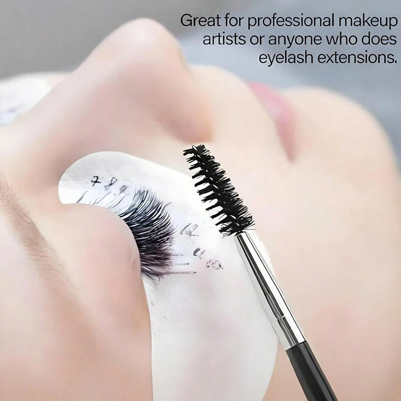 แปรงแต่งหน้าแบบสองหัว 10/5 ชิ้ - Eyelash Extension Double Lash บทวิจารณ์และราคา