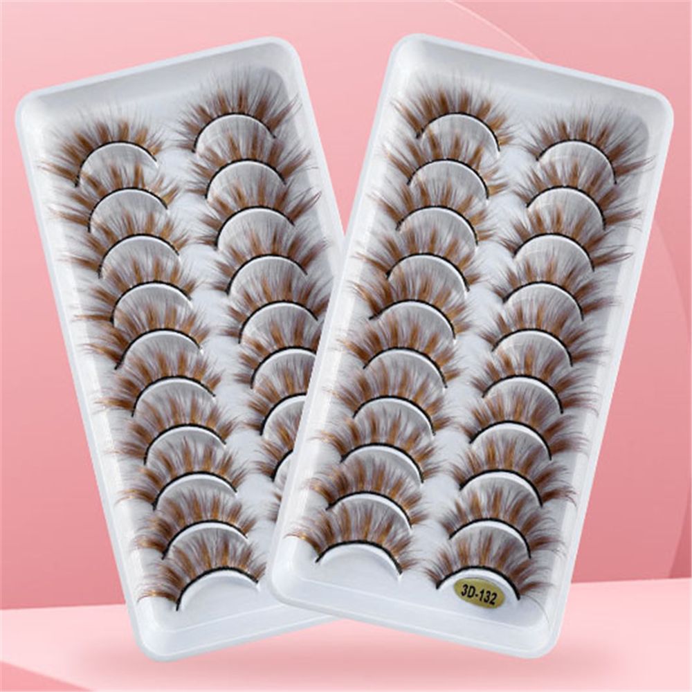 ขนตาปลอมแบบมิงค์ยาว หนา ฟู สีน - Eyelash Extension Wispy Look บทวิจารณ์และราคา