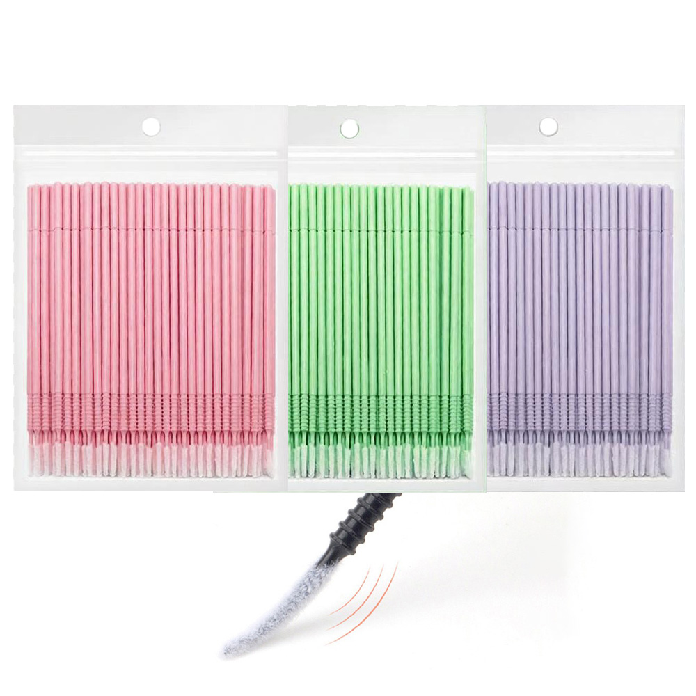 ไม้พันสำลีทำความสะอาดขนตาปลอม  - Eyelash Extension Cleaning บทวิจารณ์และราคา