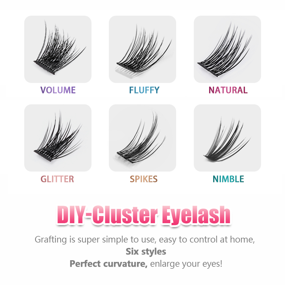 Masscaku ขนตาปลอมแบบขนตาปลอม D - Eyelash Extension Wispy Look บทวิจารณ์และราคา