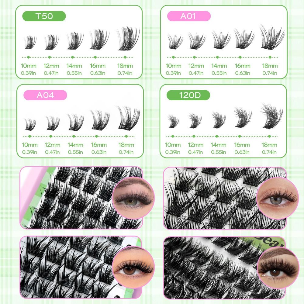 ขนตาปลอมแบบธรรมชาติ ติดแน่น ทน - Eyelash Extension Wispy Look บทวิจารณ์และราคา