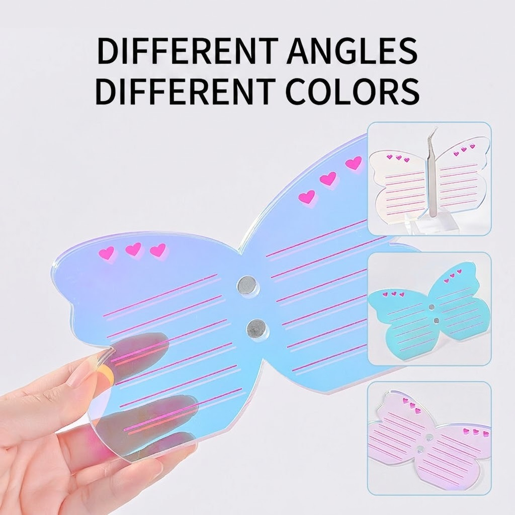 พาเลทต่อขนตาแบบอัพเกรดพร้อมที่ - Eyelash Extension Menu บทวิจารณ์และราคา