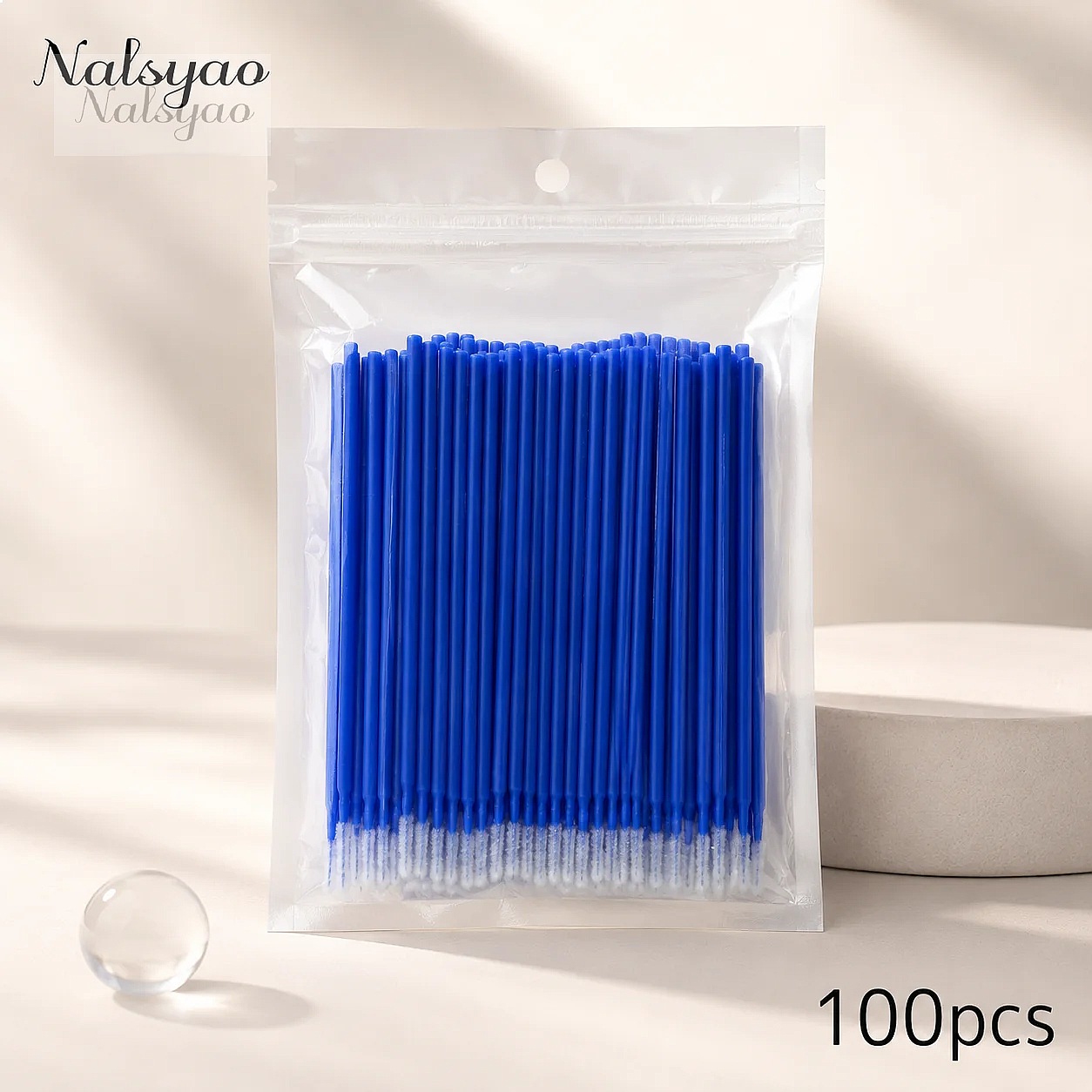 เครื่องมือเช็ดเครื่องสำอาง 100 - Eyelash Extension Cleaning บทวิจารณ์และราคา