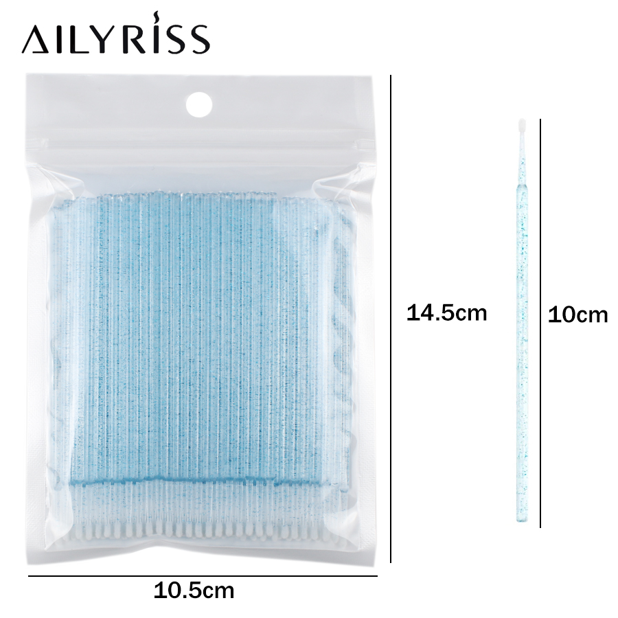 500 ชิ้น/ล็อต Disposable Appli - Eyelash Extension Cleaning บทวิจารณ์และราคา