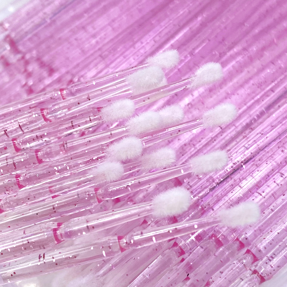 100/ล็อต แปรงไมโครแบบใช้แล้วทิ - Eyelash Extension Cleaning บทวิจารณ์และราคา