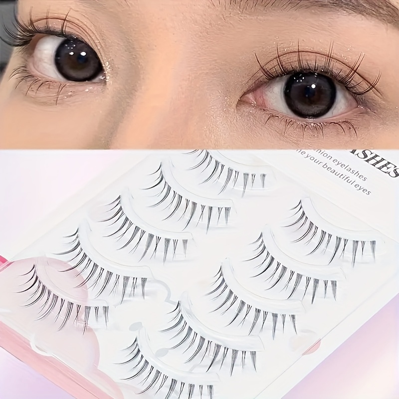ขนตาปลอมคอสเพลย์อนิเมะ 5 คู่สำ - Eyelash Extension Or Extensions บทวิจารณ์และราคา