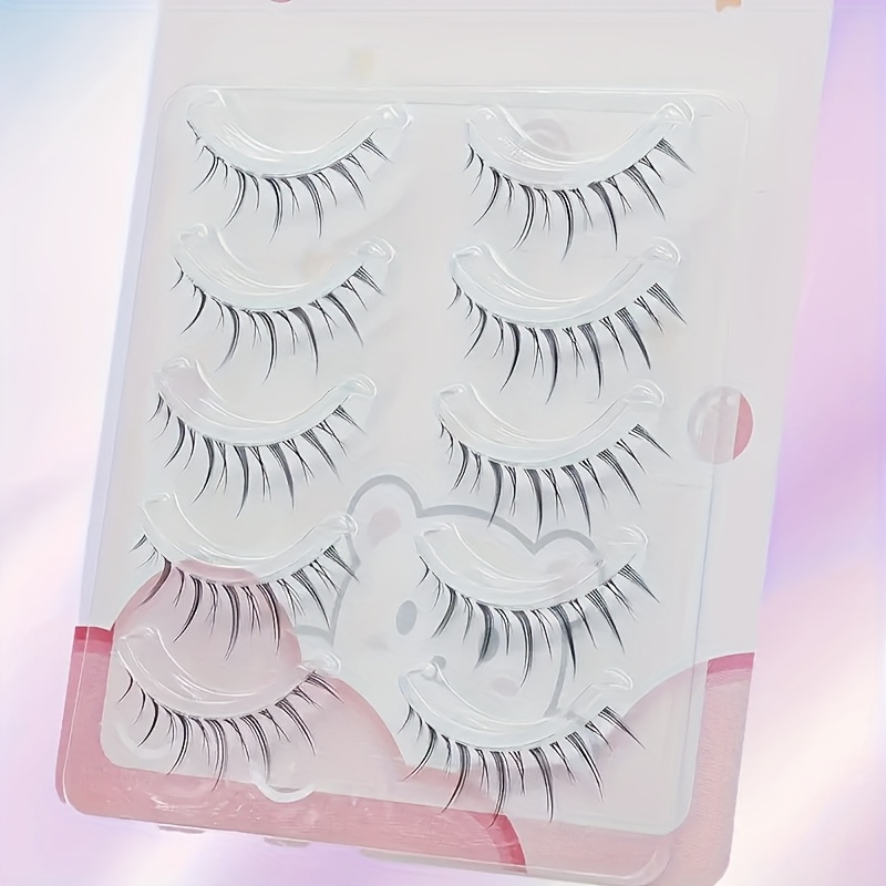 ขนตาปลอมคอสเพลย์อนิเมะ 5 คู่สำ - Eyelash Extension Or Extensions บทวิจารณ์และราคา