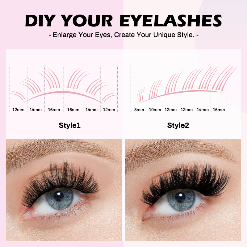 NATUHANA 20D 30D 40D 50D 60D 8 - Eyelash Extension Maps บทวิจารณ์และราคา
