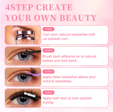 กาวติดขนตาปลอมแบบขายส่ง Lash B - Eyelash Extension Logo บทวิจารณ์และราคา