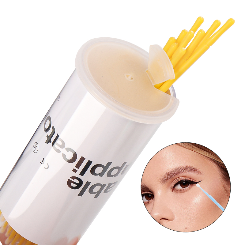 แปรงปัดขนตาแบบใช้แล้วทิ้ง 100  - Eyelash Extension Cleaning บทวิจารณ์และราคา