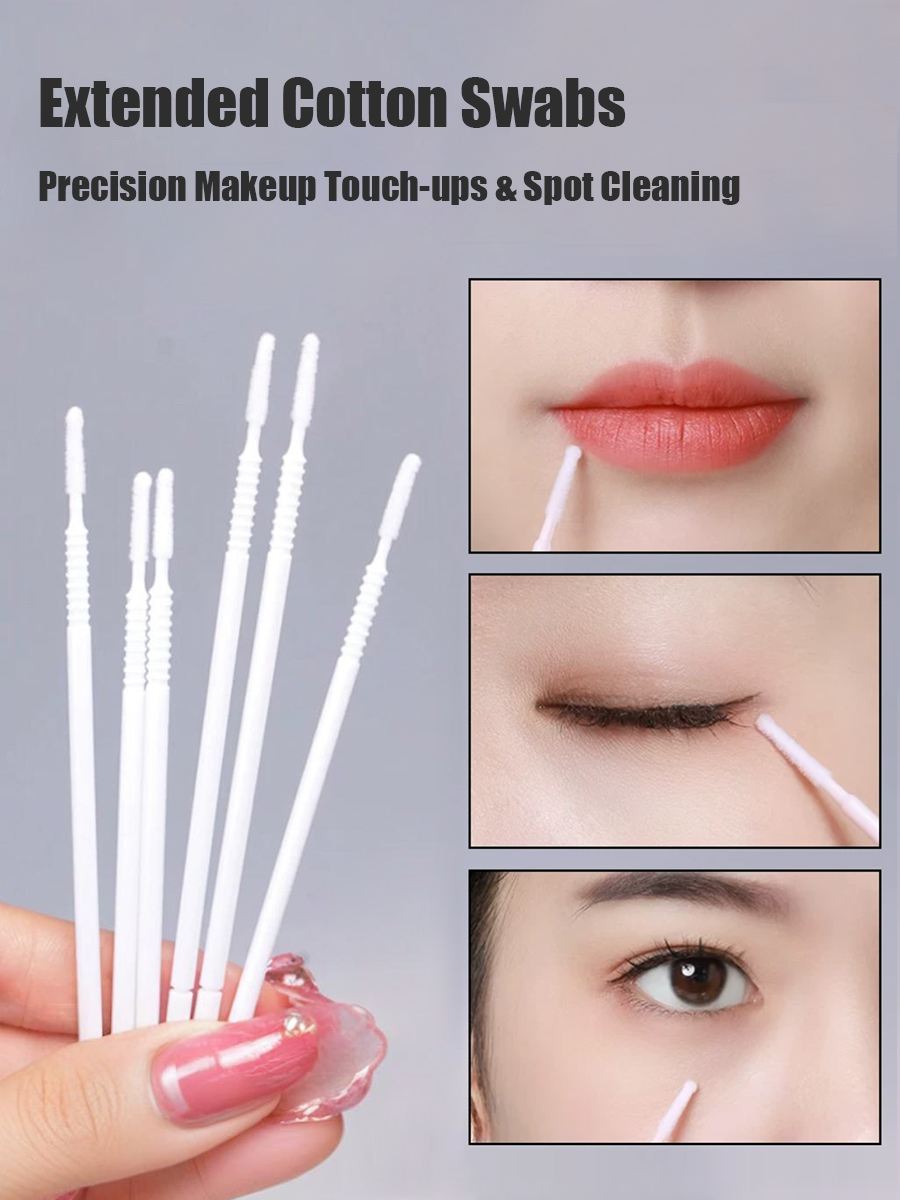 สำลีก้านยาวแบบใช้แล้วทิ้ง สำหร - Eyelash Extension Cleaning บทวิจารณ์และราคา