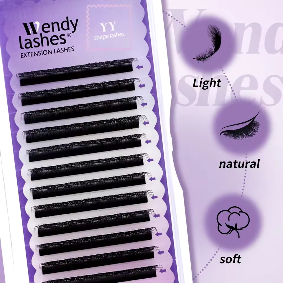 WENDY 2D YY รูปร่าง C/D Curl E - Lash Fan Volume บทวิจารณ์และราคา