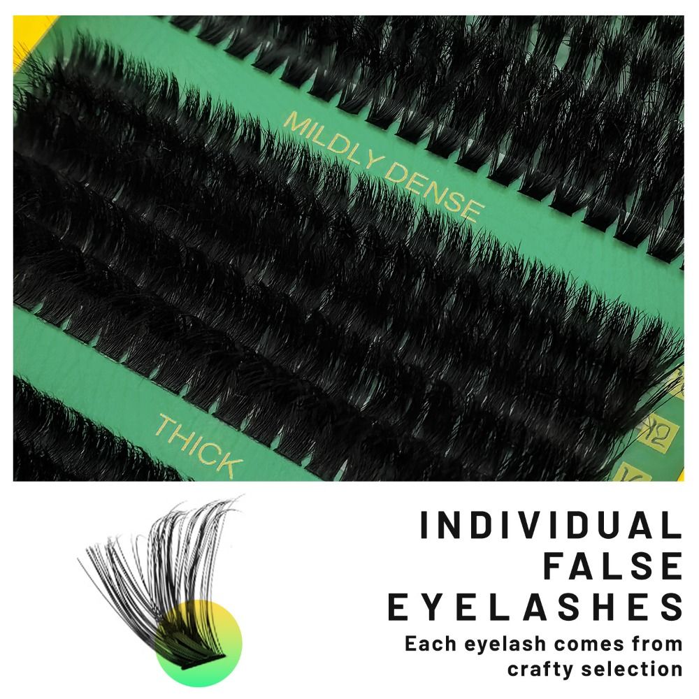 ขนตาปลอมแบบธรรมชาติ ชุดต่อขนตา - Eyelash Extension Wispy Look บทวิจารณ์และราคา