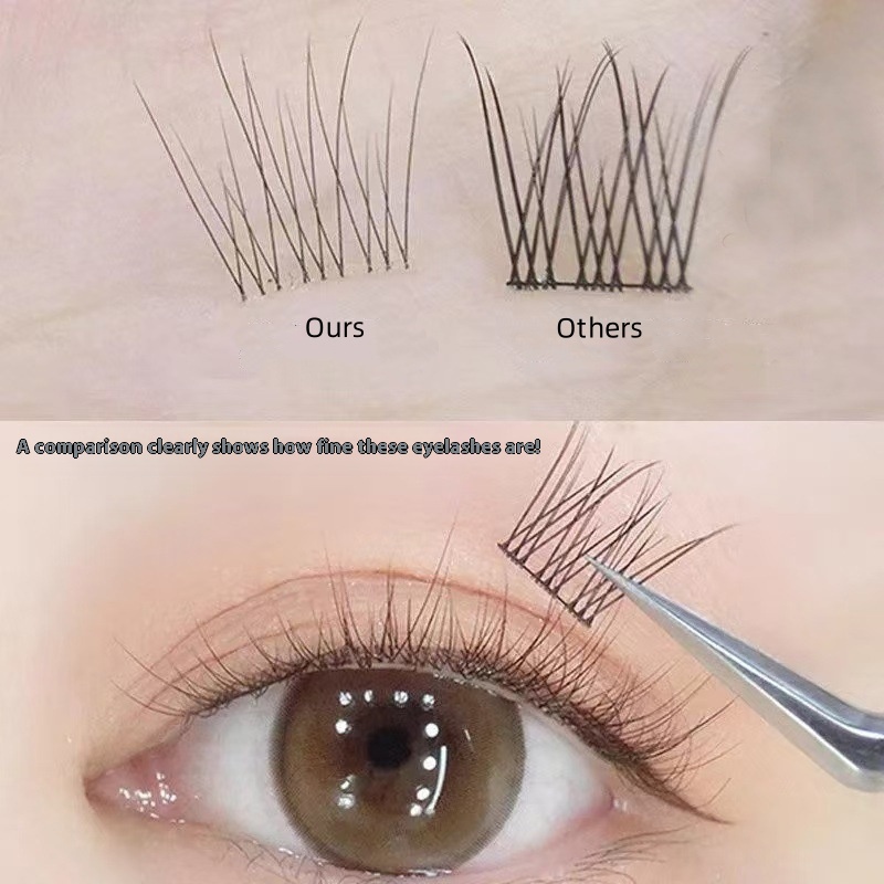 ขนตาปลอมแบบติดเอง 120 ชิ้น, ขน - Eyelash Extension Fox Eye บทวิจารณ์และราคา