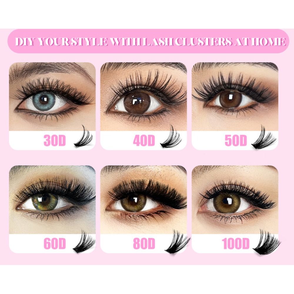 ขนตาปลอมแบบ 3 มิติ ความยาว 9-1 - Lash Fan Volume บทวิจารณ์และราคา