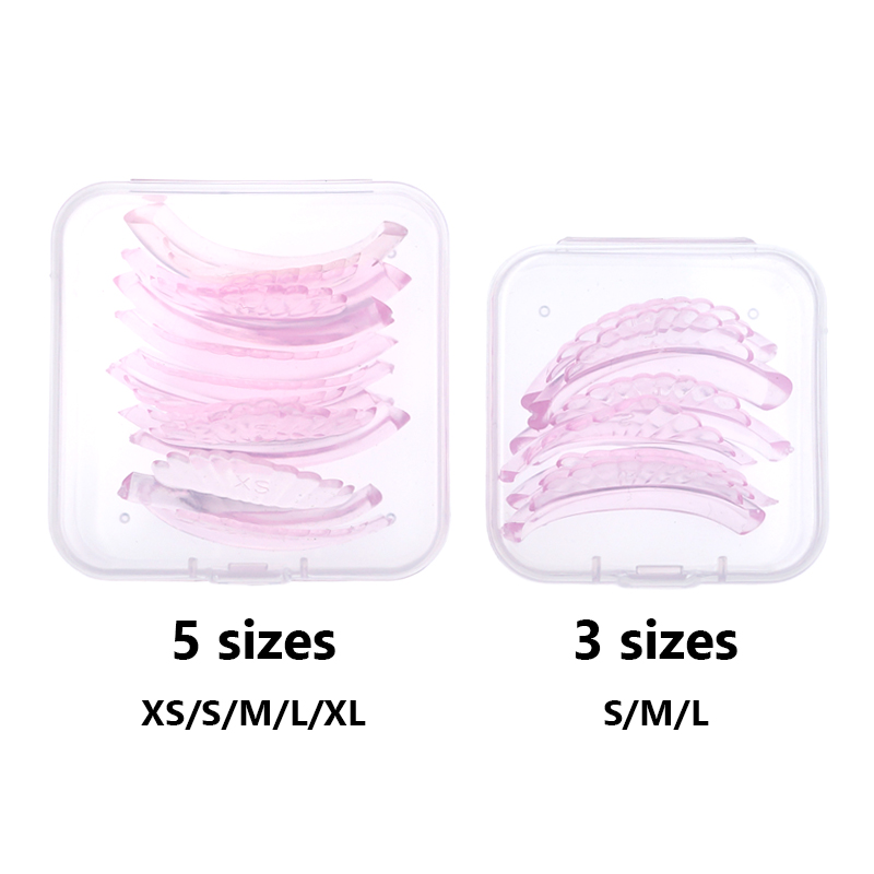 3 คู่หรือ 5 คู่ Lash Lift แผ่น - Eyelash Extension Or Extensions บทวิจารณ์และราคา