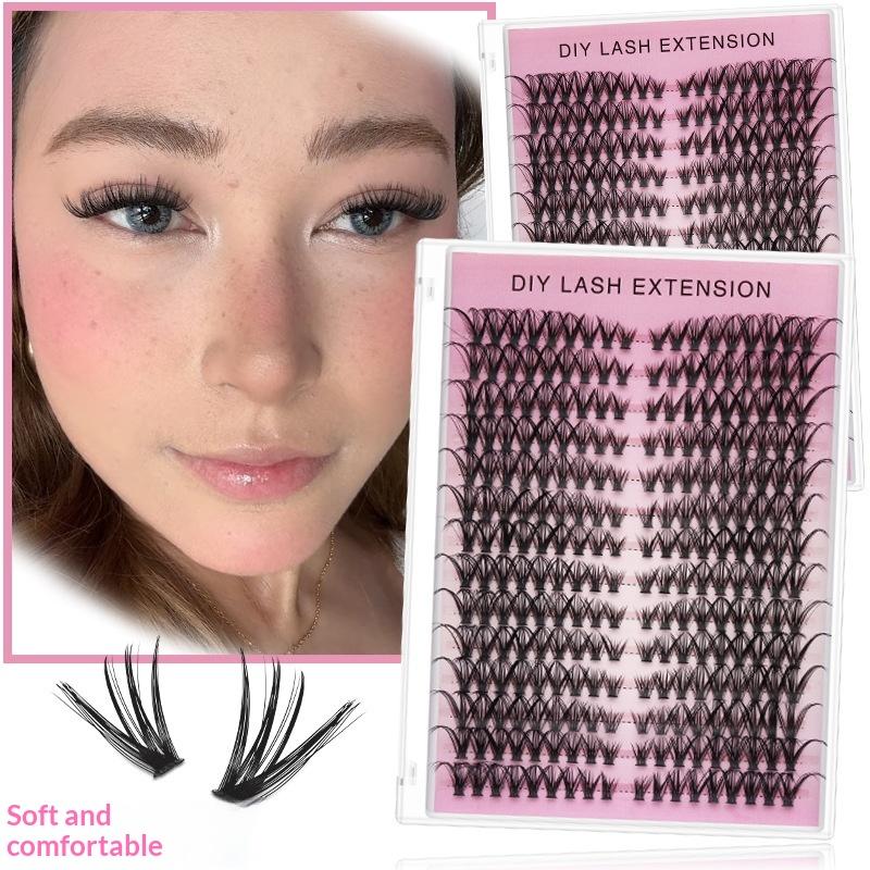 【M】ขนตาปลอม DIY 14 แถว ขนตาแบบ - Eyelash Extension Or Extensions บทวิจารณ์และราคา