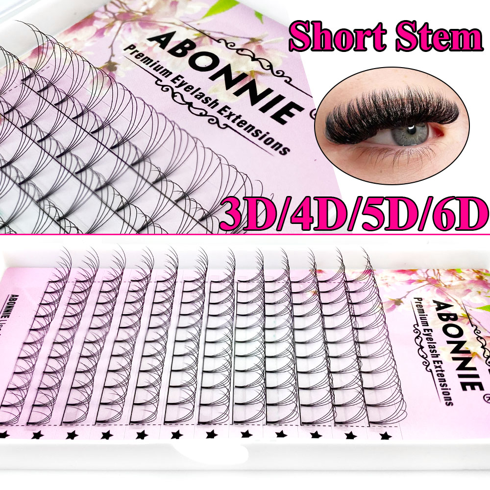 ขนตาปลอม Abonnie 6D Narrow Fan - Eyelash Extension Review บทวิจารณ์และราคา