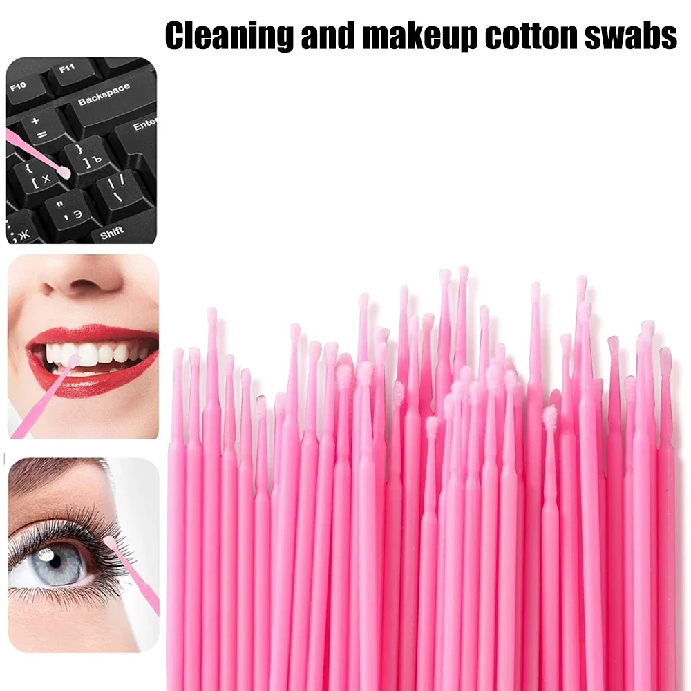 แปรงทำความสะอาดขนตา 100 ชิ้น ส - Eyelash Extension Cleaning บทวิจารณ์และราคา