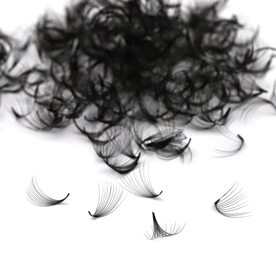 AGUUD 7 มม.บาง Pointy ฐานรัสเซ - Lash Fan Volume บทวิจารณ์และราคา