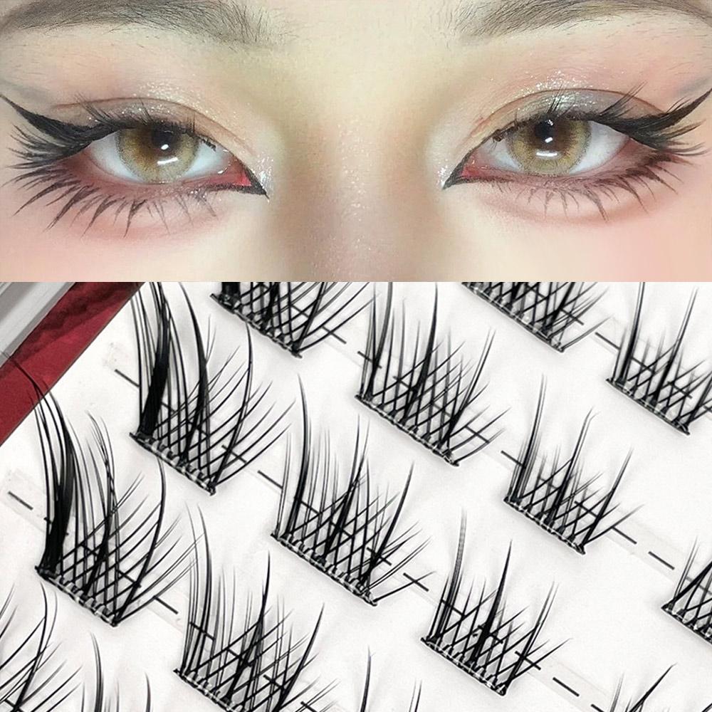 ขนตาปลอมแบบติดเอง ไม่ต้องใช้กา - Eyelash Extension Fox Eye บทวิจารณ์และราคา