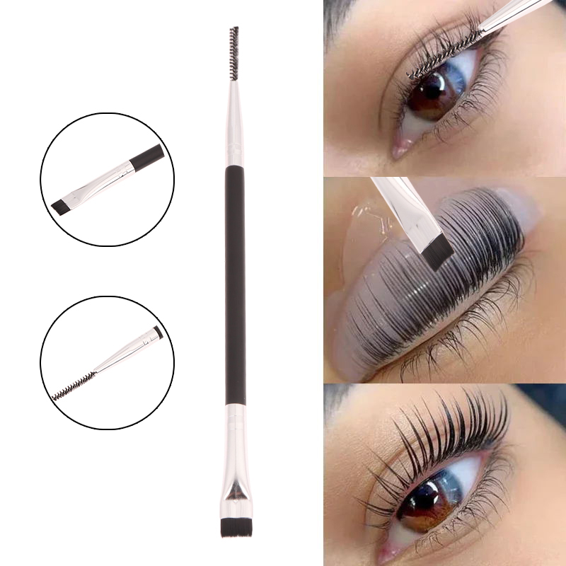 แปรงยกขนตาแบบสองหัว พกพาสะดวก  - Eyelash Extension Double Lash บทวิจารณ์และราคา