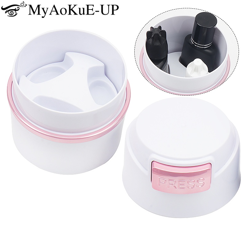 1pcs Eyelash กาวถังคอนเทนเนอร์ - Eyelash Extension Maps บทวิจารณ์และราคา