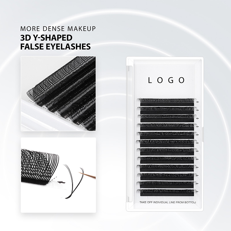 10PCS ขนตาต่อ YY ทรงตัว Y รุ่น - Lash Fan Volume บทวิจารณ์และราคา