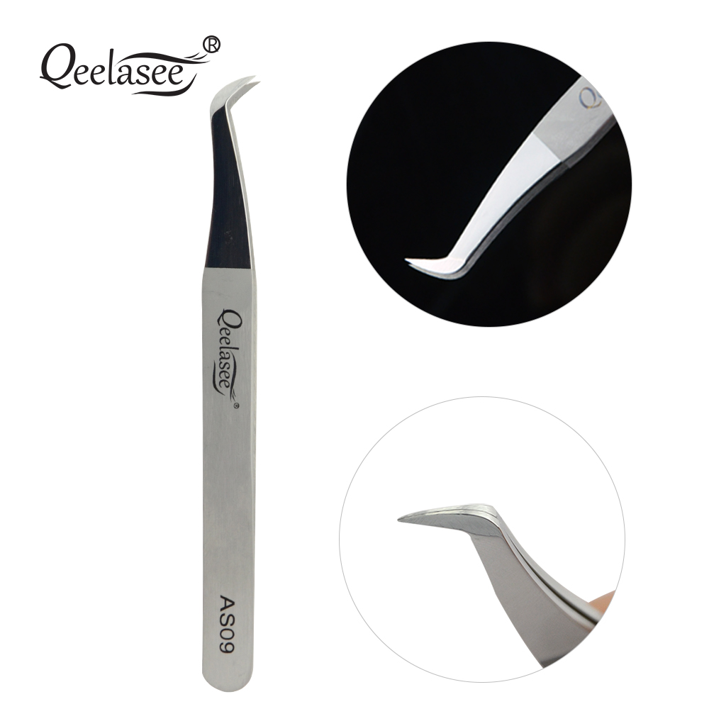 คีเลซี AS09 แหนบสแตนเลสสำหรับต - Eyelash Extension Logo บทวิจารณ์และราคา