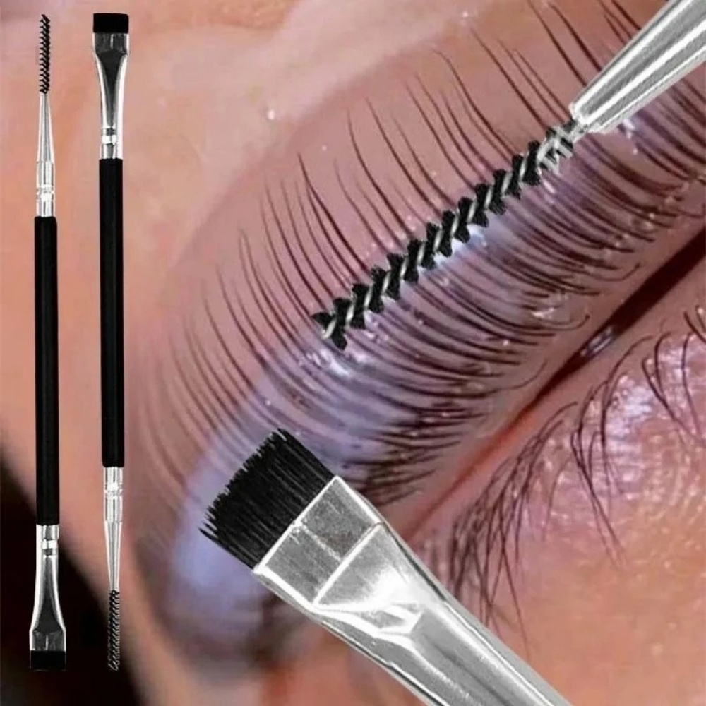 แปรงยกขนตาแบบสองหัว พกพาสะดวก  - Eyelash Extension Double Lash บทวิจารณ์และราคา