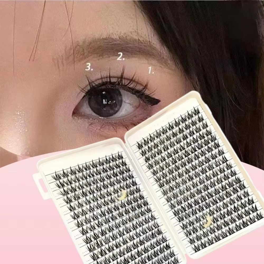 ขนตาปลอมแบบธรรมชาติ ดีไซน์เป็น - Eyelash Extension Wispy Look บทวิจารณ์และราคา